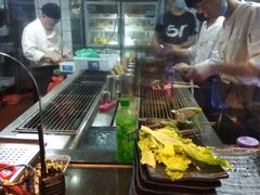 -路边摊小炉子烧烤