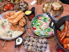必点炸鸡翅配年糕-HOTISLAND海鸡岛·韩国料理(江南西店)