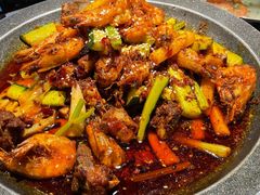 干锅排骨虾-六月雪干锅(印象汇店)