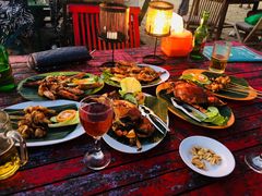 海鲜烧烤-金巴兰海滩烛光bbq