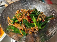 韭菜爆香螺-寻宝记绍兴菜(状元店)