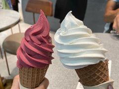 冰山葡萄脆筒-喜茶(广州中山六路店)