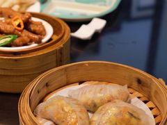 甘竹笋丛草菌菇素饺-中山保利艾美酒店-乐美中餐厅