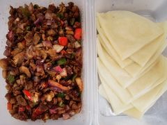 薄饼卷羊肉粒-楼兰新疆主题餐厅(坂田佳华领汇广场店)