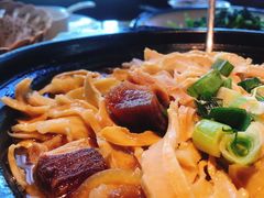 咸肉炖嫩笋尖-老阿爸鲜鱼土菜(昆山花桥店)