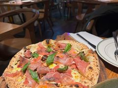 意大利火腿和无花果pizza-La Strada(安福路店)