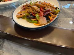 辣炒大肠-宏源鑫海鲜餐厅·海景婚宴厅(石老人店)