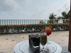 -日落吧·海景咖啡厅·餐酒吧·鸡尾酒·下午茶·乐队表演·浪漫夕阳·三亚文华东方酒店