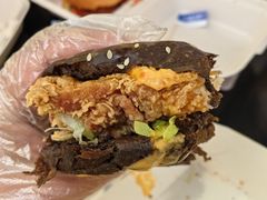 辣芝士鸡腿堡-前进5路汉堡炸鸡(昙华林店)