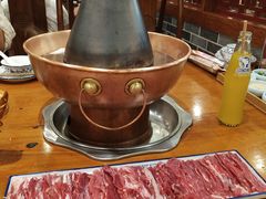 功夫手切鲜牛肉-乐宴·老北京铜火锅(桂庙店)