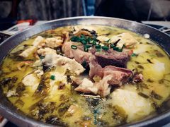 雪菜烧豆腐-农家大院(纪王店)
