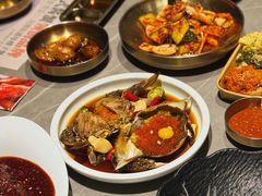-草家酱蟹炭火烤肉店(珲春南路一店)