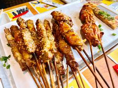 原味/蜜汁翅中-木屋烧烤(西城天桥店)