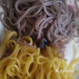 苗家食堂~简单易做的酱油拌面。