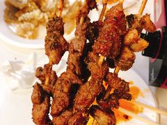 -老红桥炸灌肠牛肚锅烧烤(定福庄店)
