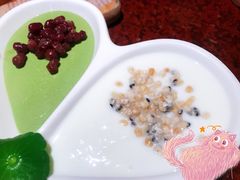 花田冰粉-绿茶餐厅(华联万柳店)