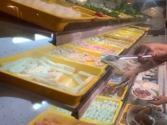 自助取餐区-爱客得牛排海鲜烤肉·火锅自助(春熙路黑金好店)