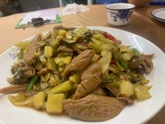 酸菜炒肚片-众源美食(光复阁店)