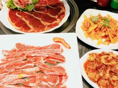 精品雪花牛肋条-老熟人烤肉城(马家堡店)