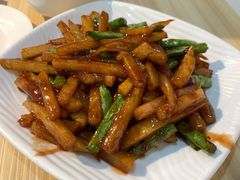 刀豆烧土豆-台北楚楚园馅饼粥(虹桥南丰城店)
