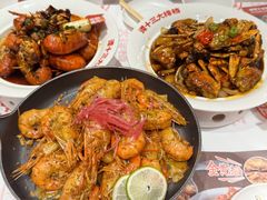 澳洲小青龙油焖虾-谭十三大排档·18年老字号(船山路总店)