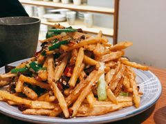 干煸藕丝-静一餐厅·湖北菜(前门创始店)