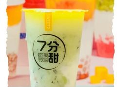 奇异果酸奶捞-7分甜(如皋安定街店)