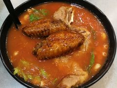 番茄浓汤鸡翅猪扒通粉-华嫂冰室(尖沙咀店)