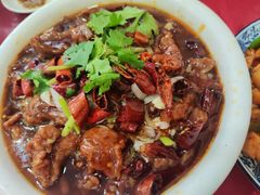 水煮牛肉-北大地皖峰饭馆