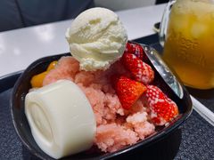 芋见草莓冰沙-鲜芋仙(花都融创茂店)