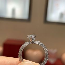 -钻石小鸟钻戒婚戒定制(石路店)
