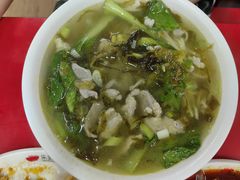 雪菜肉丝面-乐天拉面(桃花街店)