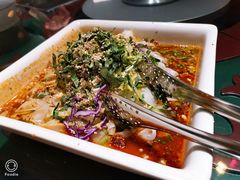 面筋拌凉皮-九十九顶毡房(阜石路店)