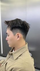 点击看大图 -藤野造型烫发染发