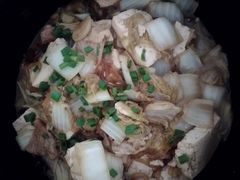白菜豆腐五花肉-19°c海鲜烧烤大排档