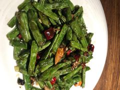 干煸四季豆-70后饭吧(府河街店)