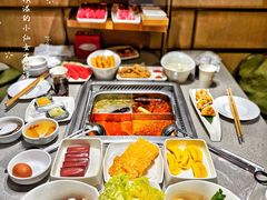 自助取餐区-海底捞火锅(松雷店)