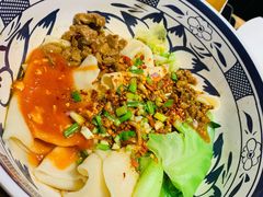 油泼biangbiang面-子午路张记肉夹馍(兵马俑店)