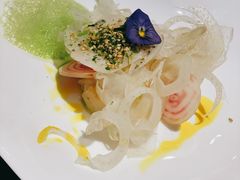 香煎扇贝佐咖喱白花菜泥-王品牛排(郑州大卫城店)