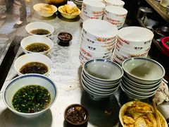 自助调料区-矮子粉店1985·长沙米粉(湘春路店)