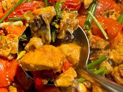 -贵州辣子鸡番茄鸡