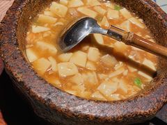 石锅鸡汤豆腐-绿茶餐厅(王府井永宁门店)