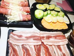 猪五花肉-梅梅家的烤肉店(槐北路店)
