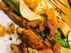 油爆羊腰子-月半小炉焖烤