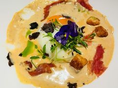 红心温泉蛋配伊比利亚火腿黑松露-弦月窗LUNETTE BY AMANDA(复兴路店)