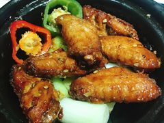 沙姜焗翅中-稍可轩博物馆餐厅
