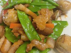 荷兰豆小蘑菇-宜兴隆家宴·私房菜(泰安华庭店)
