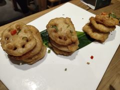 椒盐藕夹-枣子树·素食餐厅(普陀山店)