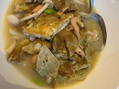 香椿豆瓣银鱼涨蛋鲜-太湖饭店·寄畅轩中餐厅
