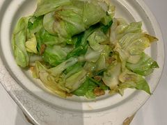 猪油渣炒牛心菜-眉州东坡(上海中心店)